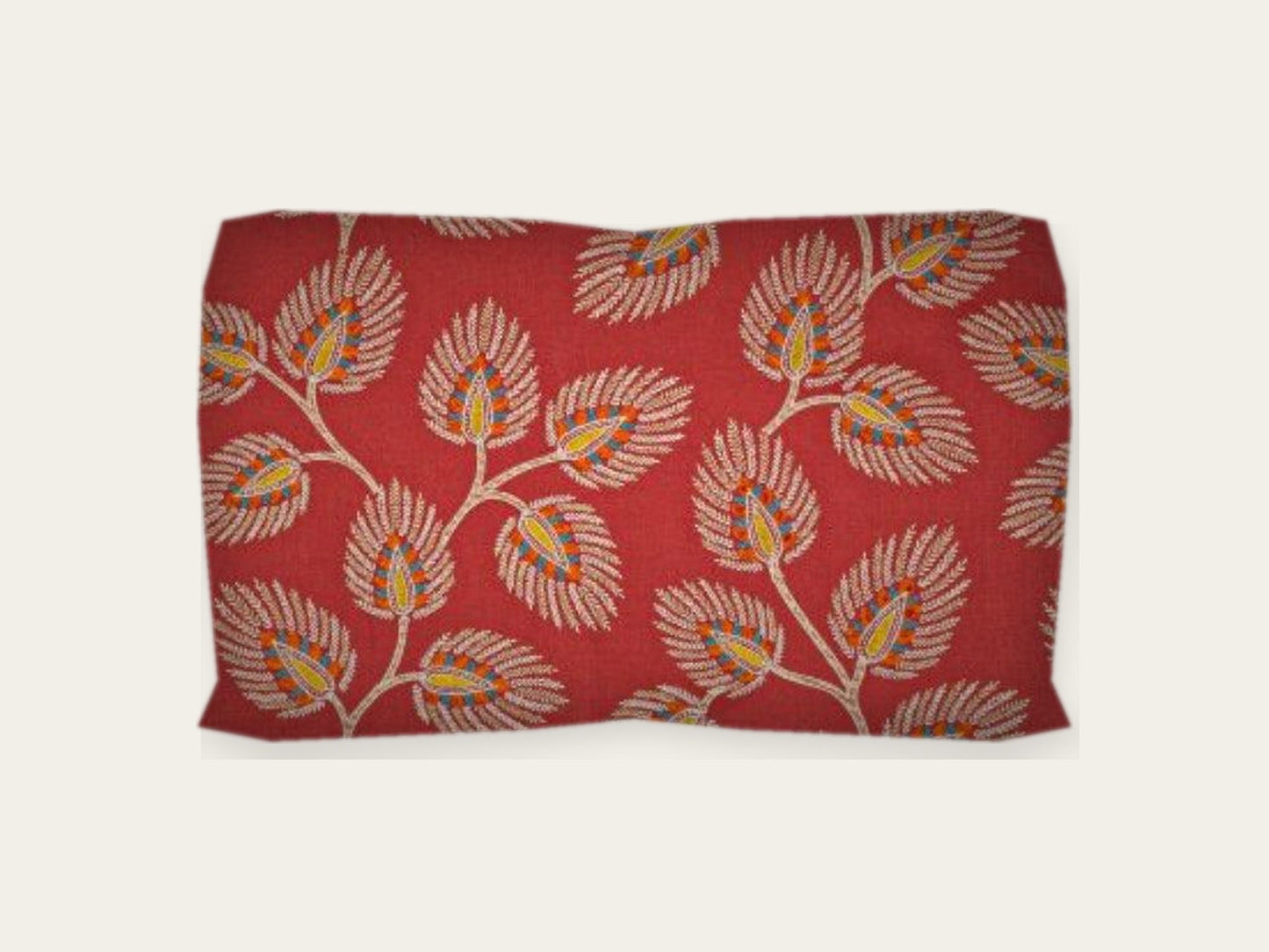Cojines Peacock Rojo 50 x 30 cm