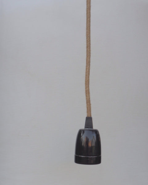 LAMPARA COLGANTE PORCELANA