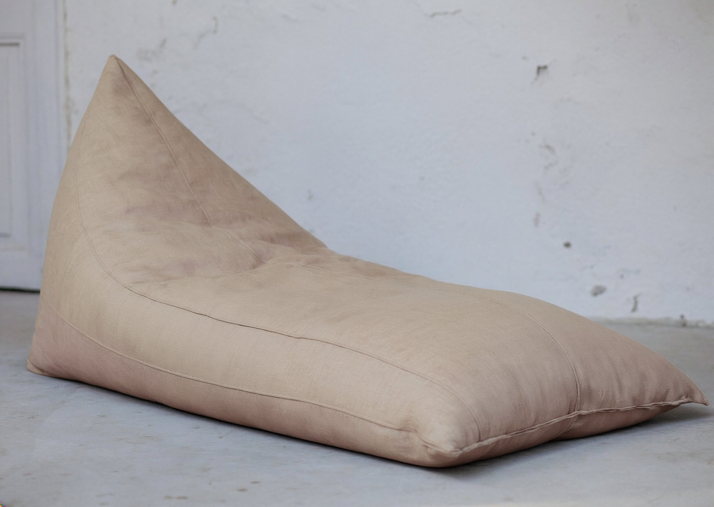 Beanbag puff Whitsunday Beige Arena