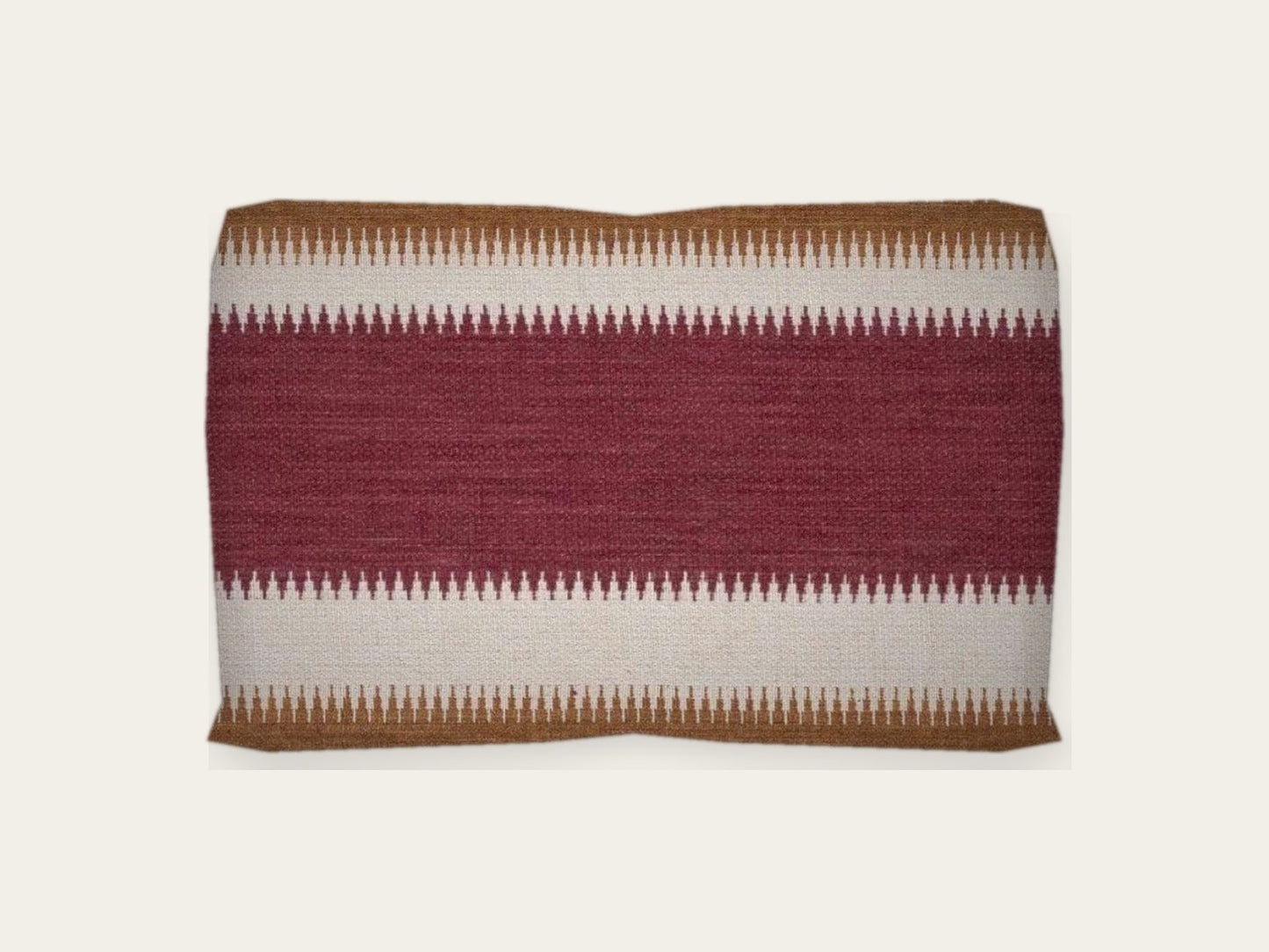 Cojín Essaouira Burdeos 55 x 35 cm
