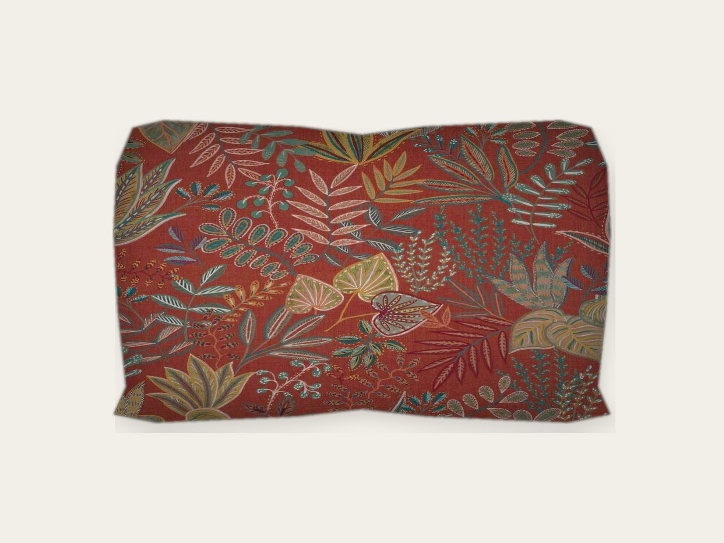 Cojines Botánico Rojo 50 x 30 cm