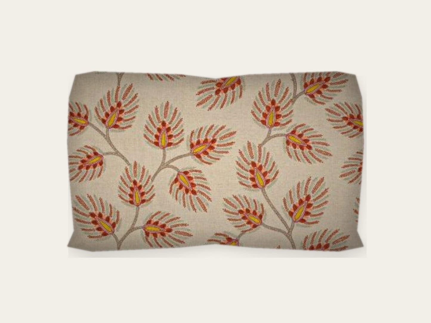 Cojines Peacock Beige 50 x 30 cm