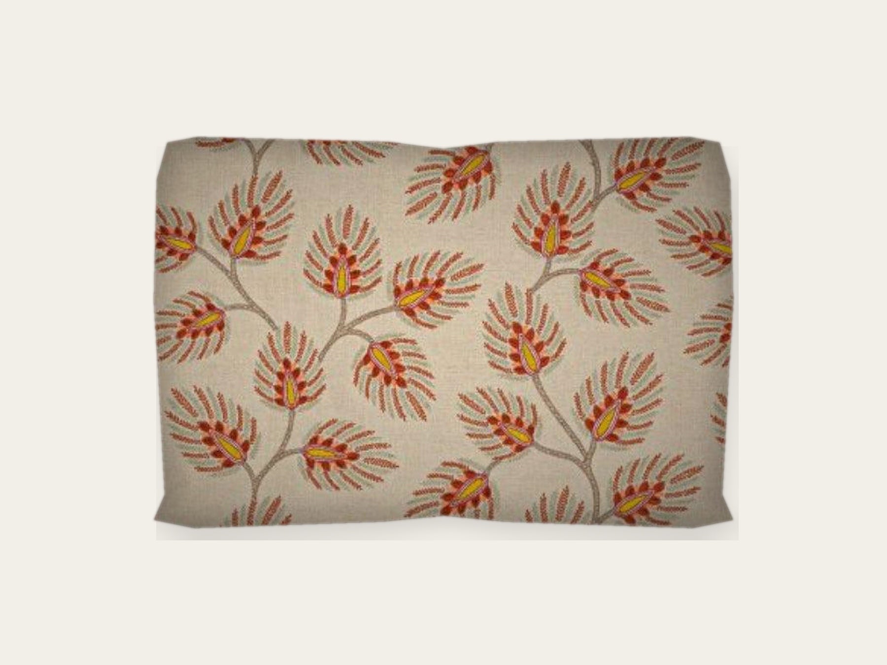 Cojines Peacock Beige 60 x 40 cm