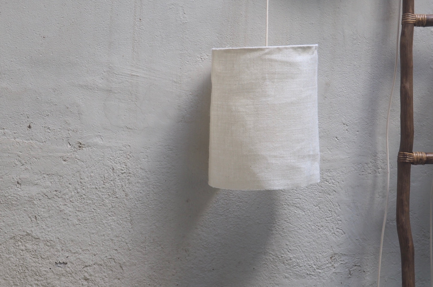 BURLAP LAMP