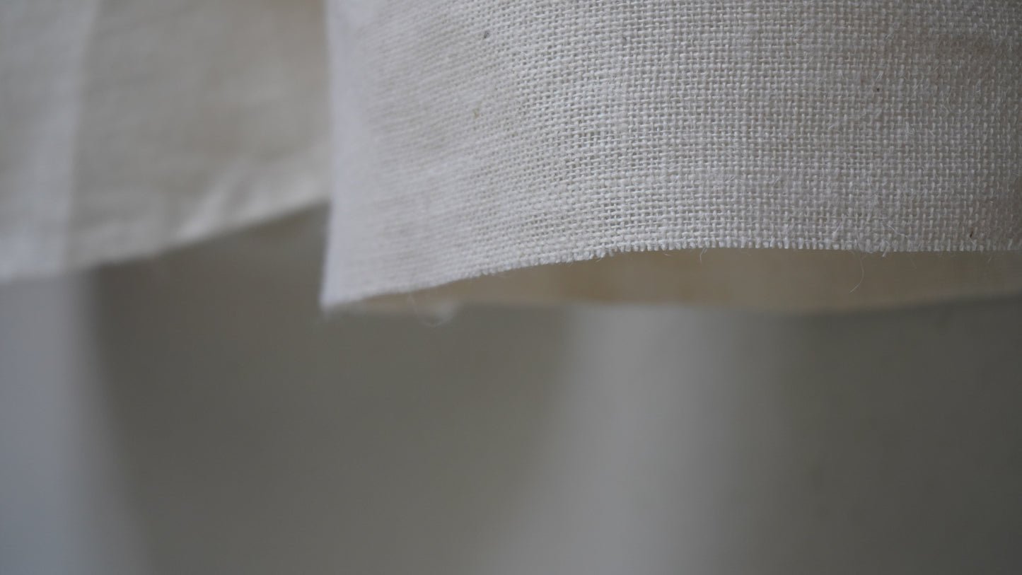BURLAP LAMP