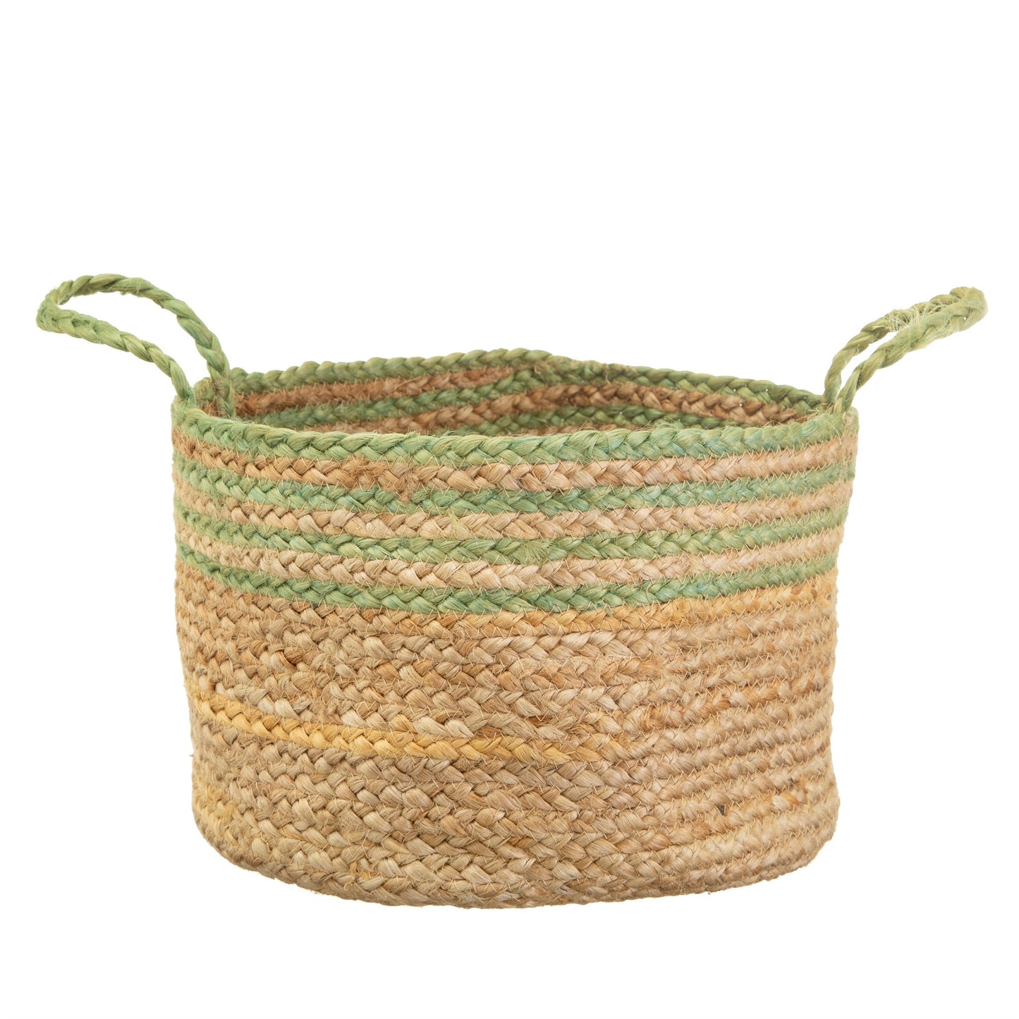 GREEN JUTE BASKET