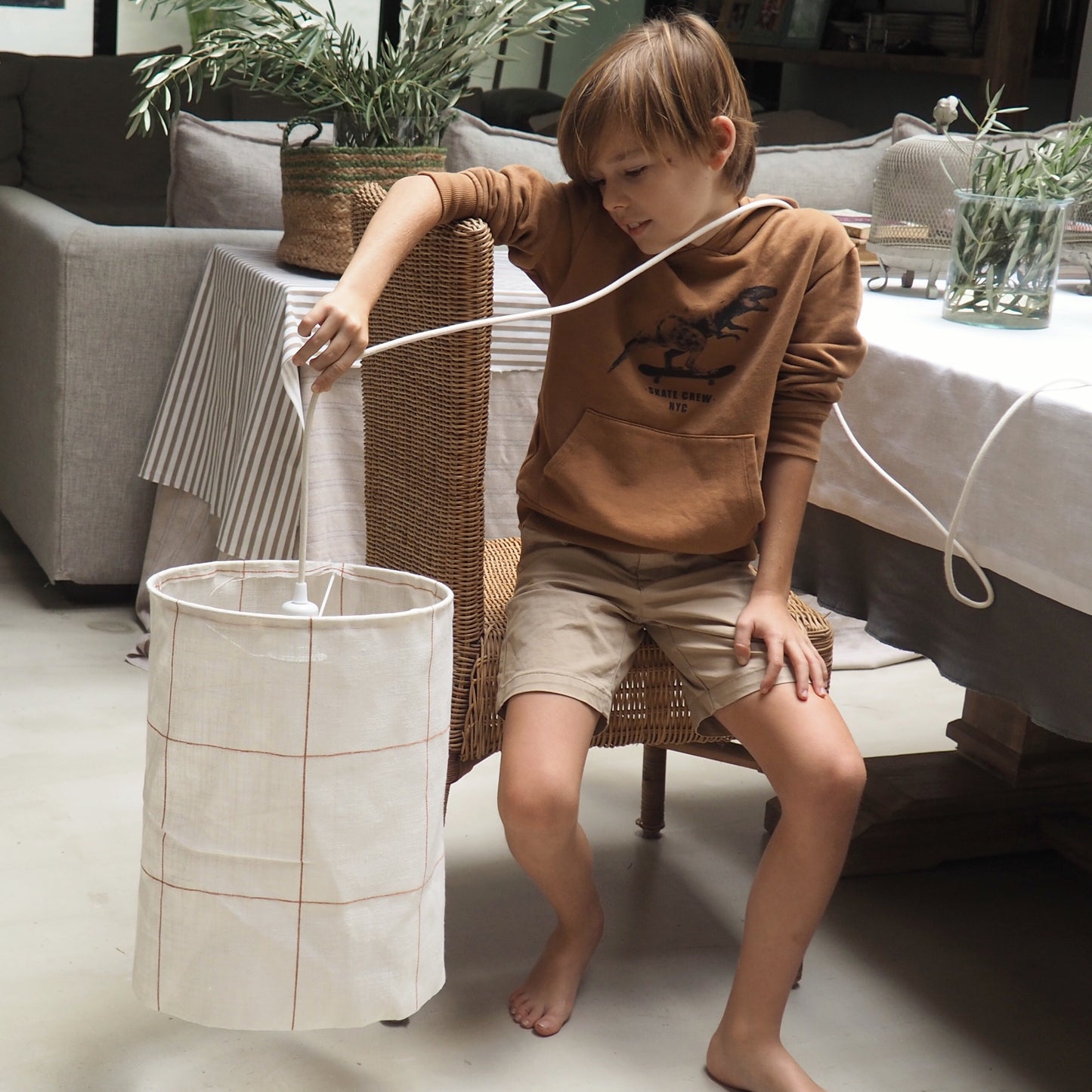 LINEN LAMP